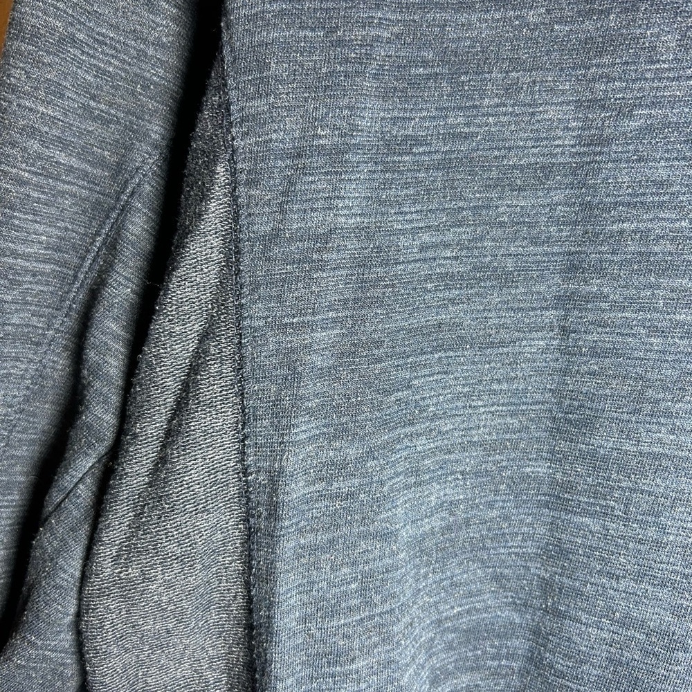 Champion French Terry Pullover Crewneck Sweatshirt Mens Size S Blue Authentic - Picture 4 of 7